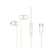 Conceptronic BRENDAN03W auricular y casco Auriculares Alámbrico Dentro de oído Llamadas/Música USB Tipo C Blanco
